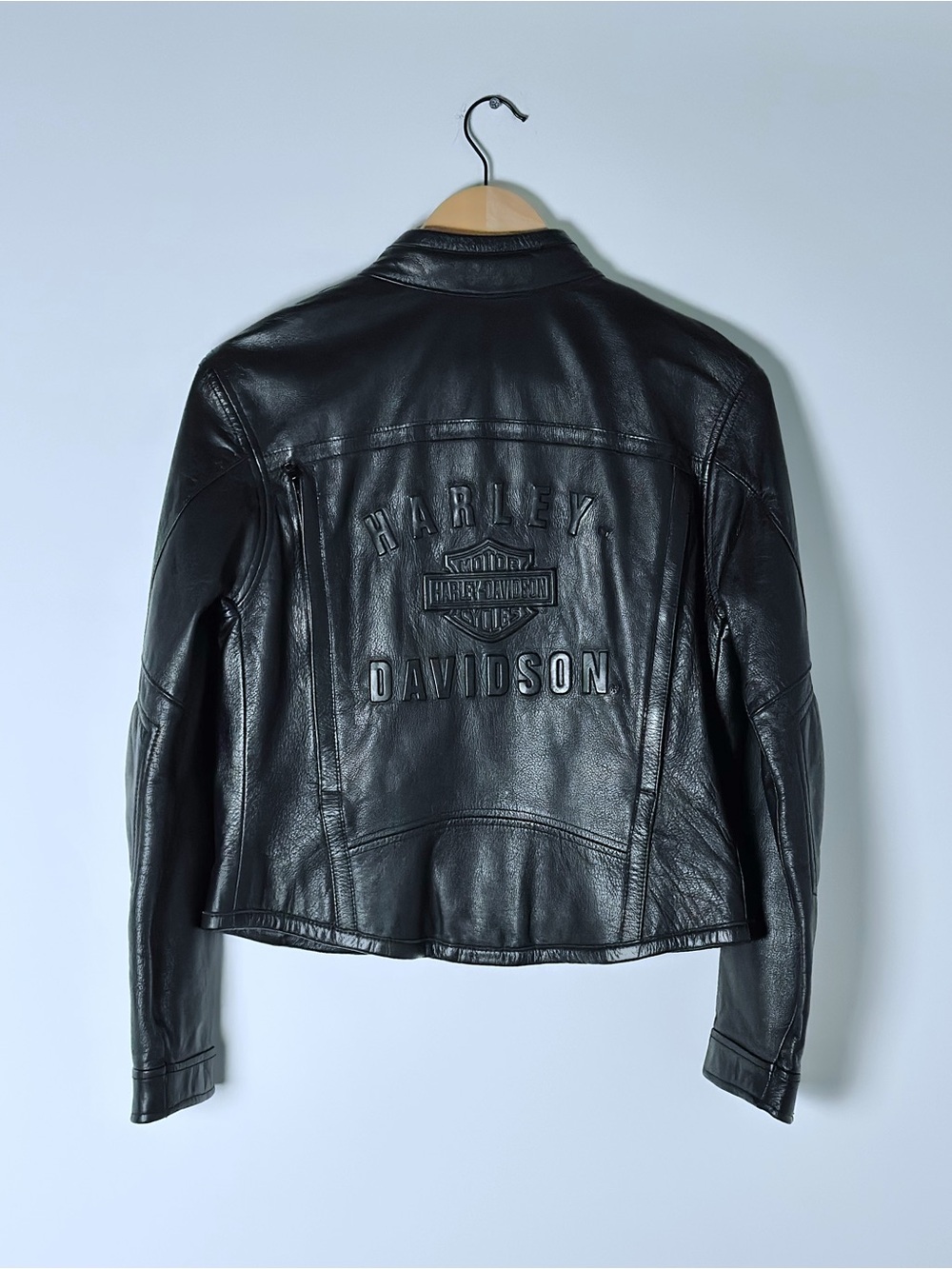 Authentic Harley-Davidson Vintage Leather Jacket (98156-03VW) - Women’s XS - Picture 3 of 16